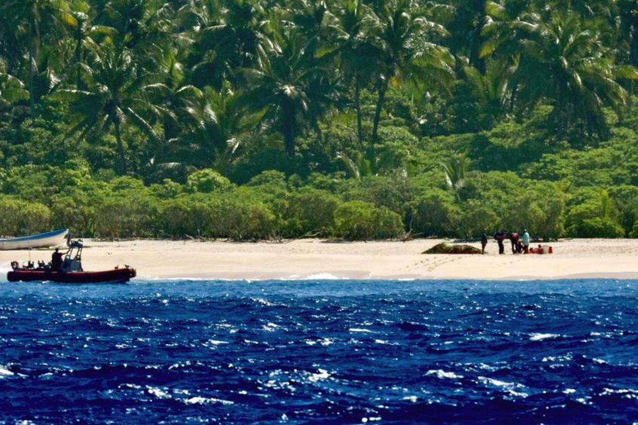 Castaways Rescued From Remote Pacific Island After Using Palm Leaves To ...