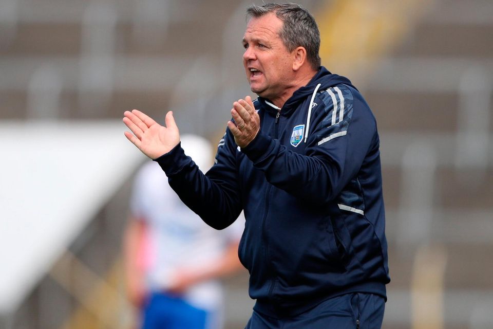 Waterford manager Davy Fitzgerald during the Munster GAA Hurling Senior Championship Round 5 match against Tipperary. Photo by Michael P Ryan/Sportsfile