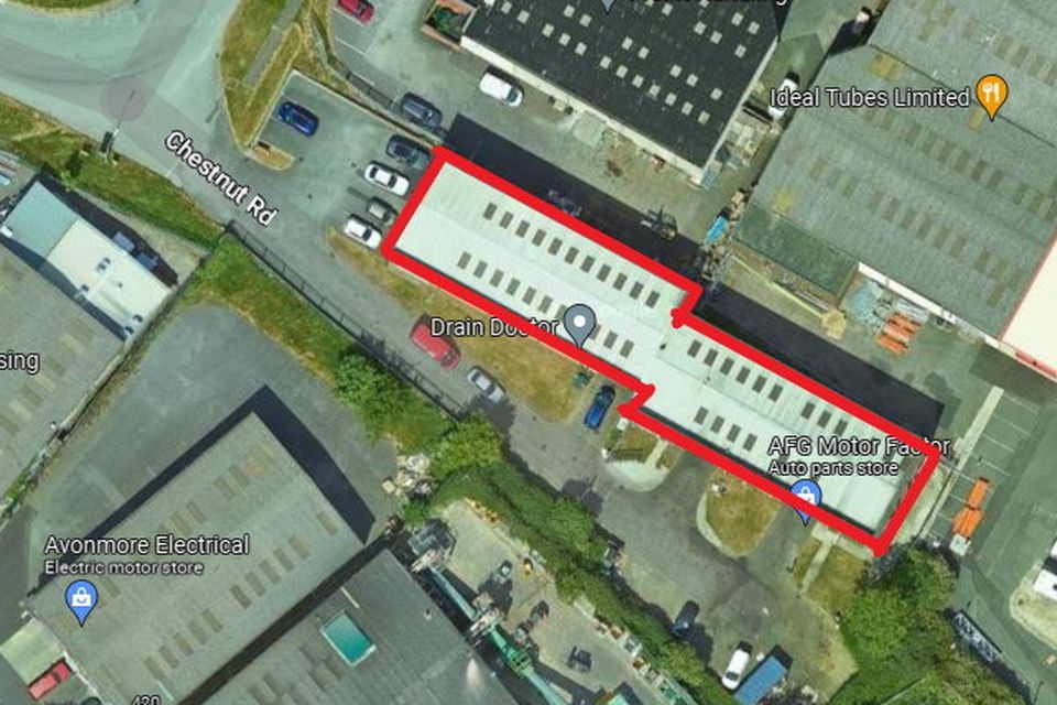 All three units in Western Industrial Estate are let to Drain Doctor