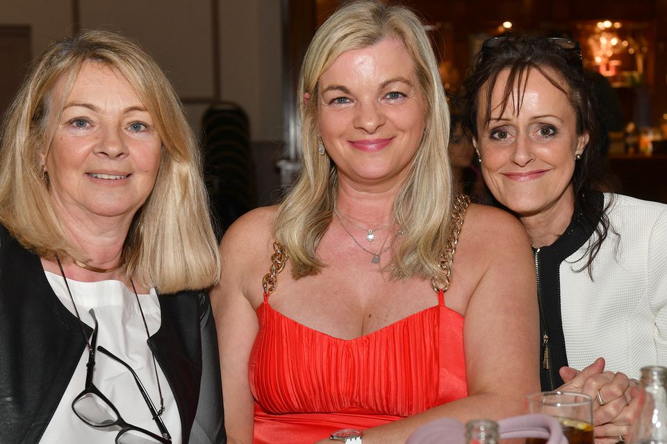Adrienne McCann, Ann O'Hare and Susan Moran at Jack Connolly and Darren Meehan's joint 30th birthday party held in the Clan na Gaels. Photo: Ken Finegan/www.newspics.ie