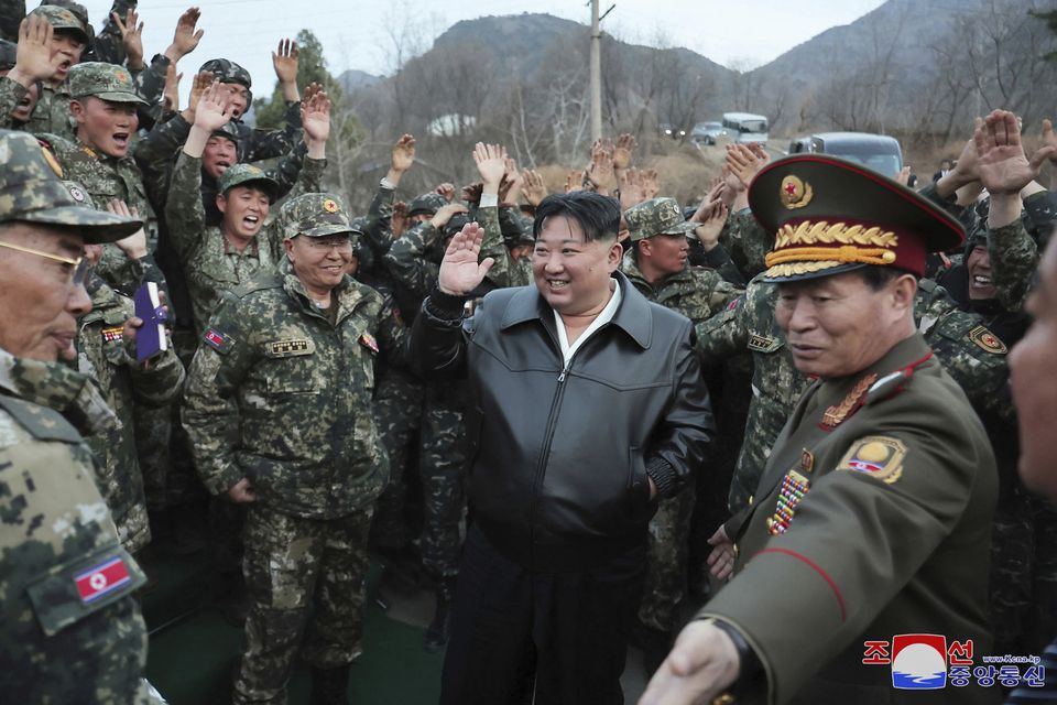 Kim Jong Un (Korean Central News Agency/Korea News Service via AP)