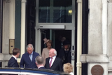thumbnail: The President saying farewell to Prince Charles.