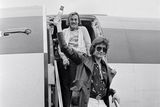thumbnail: Shay Healy and Johnny Logan arrive home to Dublin victorious after the 1980 Eurovision Song Contest