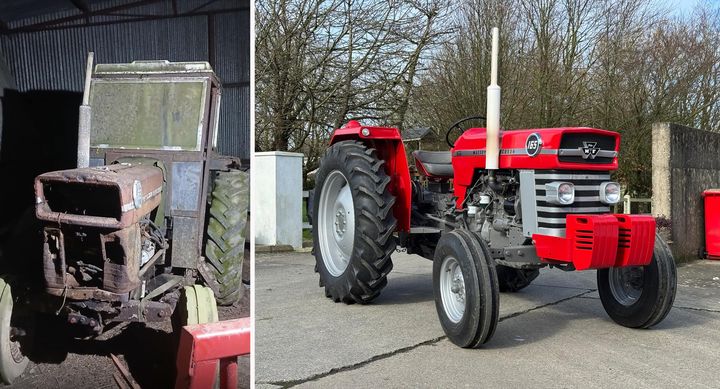 How an iconic Massey Ferguson 165 tractor was restored as part of €1.3m fundraising drive for church roof