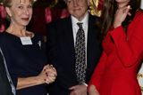 thumbnail: The Duchess of Cambridge meeting Dame Helen Mirren wearing - who else? - Alexander McQueen