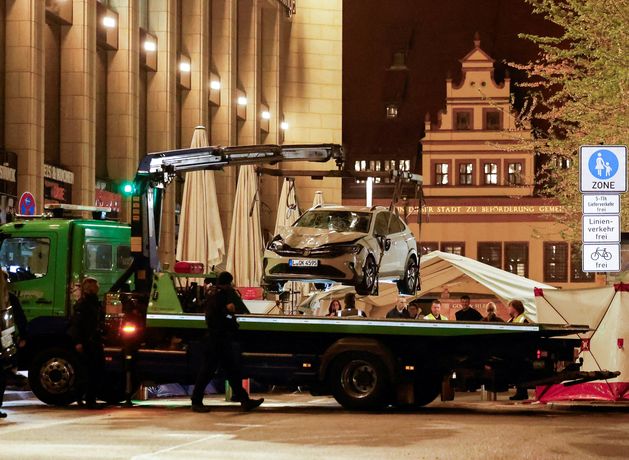 Suspect in fatal Leipzig car attack "recently out of psychiatric hospital, reports say