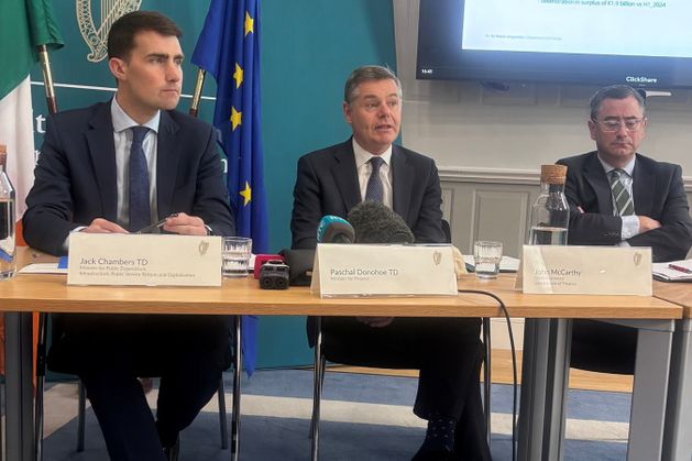 Corporation tax growth will stagnate and decline, Finance Minister Paschal Donohoe warns