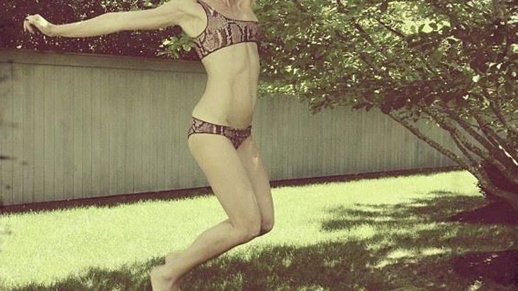 Defying age - Gwyneth Paltrow models pal Stella McCartney's bikini