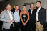 thumbnail: Ben Murphy, John Coogan, Debbie Olemia (LG), Kevin O'Riordan and Michael Briscoe at the Joyces 80th anniversary celebrations in the Ferrycarrig Hotel. Pic: Jim Campbell