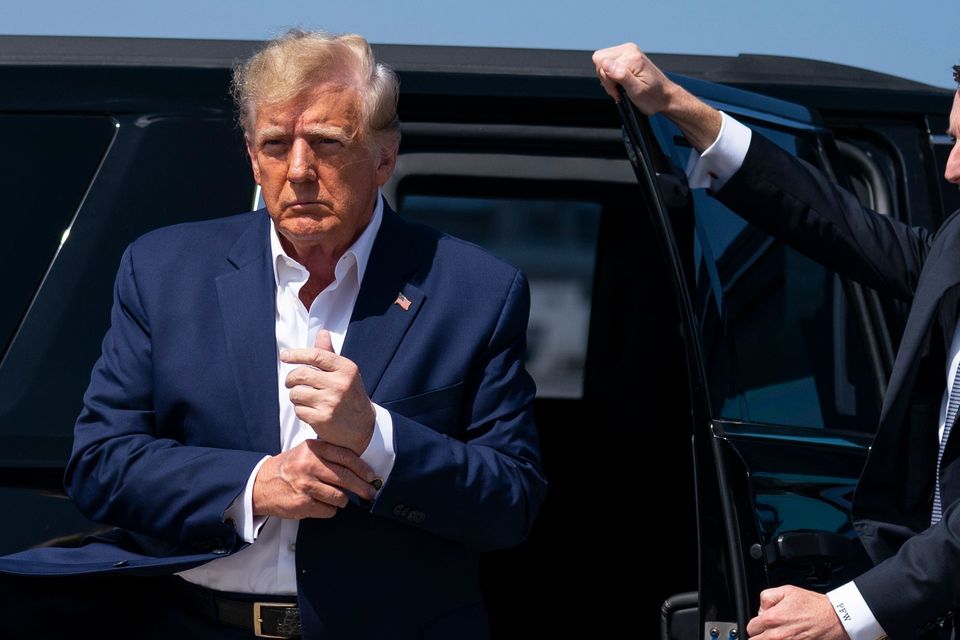 Former president Donald Trump (Evan Vucci/AP)