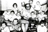thumbnail: Adeline Mathers with children