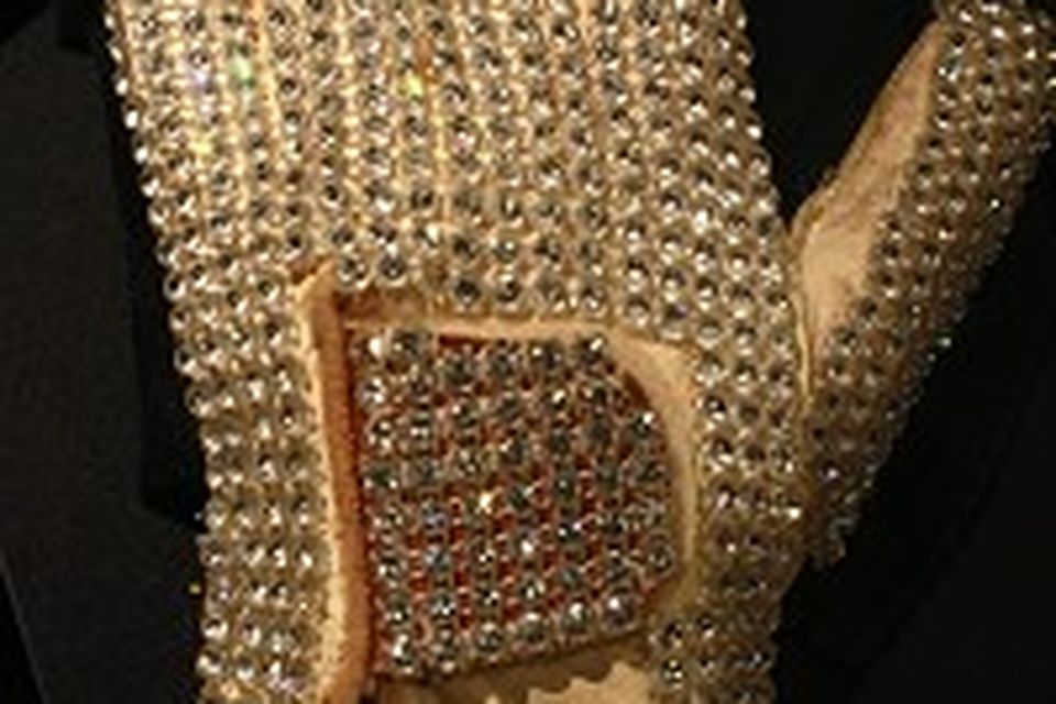 Jackson's glove sold for £212,000
