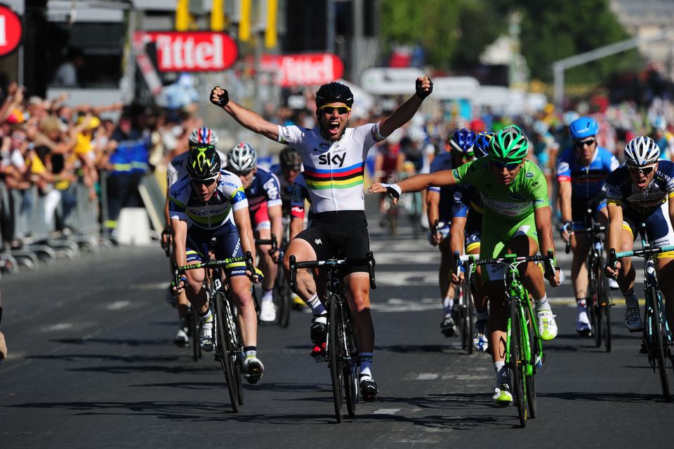 Mark Cavendish proved himself as the greatest sprinter cycling had ever seen (PA)
