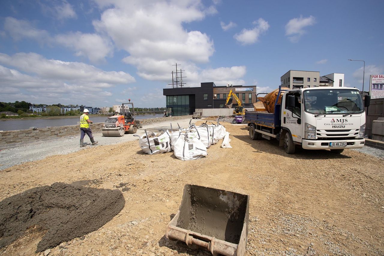 Works at Emigrant Park in New Ross are well under way Irish Independent