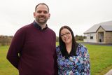 thumbnail: Lorraine and Mike outside their new-build in Mayo on Home of the Year
