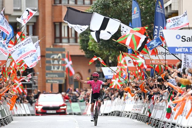 Ben Healy storms to victory with stunning 55km solo ride in Tour of Basque Country