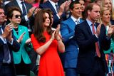 thumbnail: Catherine, Duchess of Cambridge and Prince William, Duke of Cambridge attend day nine of the Wimbledon Lawn Tennis Championships at the All England Lawn Tennis and Croquet Club on July 8, 2015 in London, England.  (Photo by Ian Walton/Getty Images)