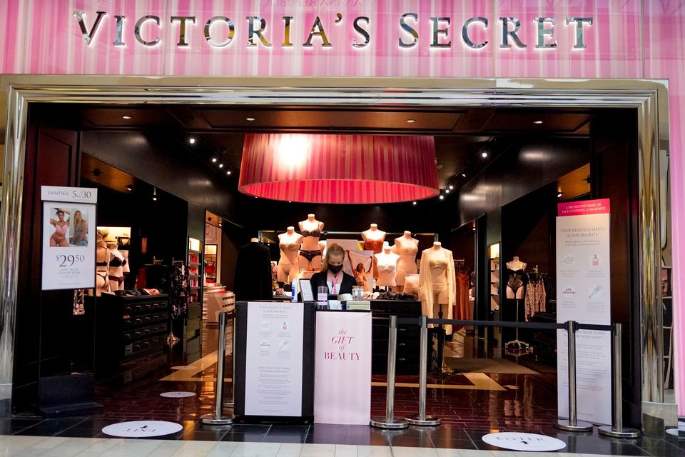 The entrance to a Victoria’s Secret store in Pittsburgh (Keith Srakocic/AP)