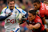 thumbnail: Brock James, ASM Clermont Auvergne, on his way to score his side's second try in the Heineken Cup Final 2012/13, ASM Clermont Auvergne v Toulon