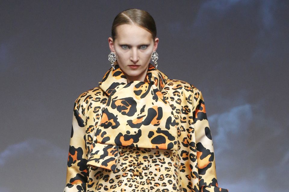 Richard Quinn animal print coat, €2,880