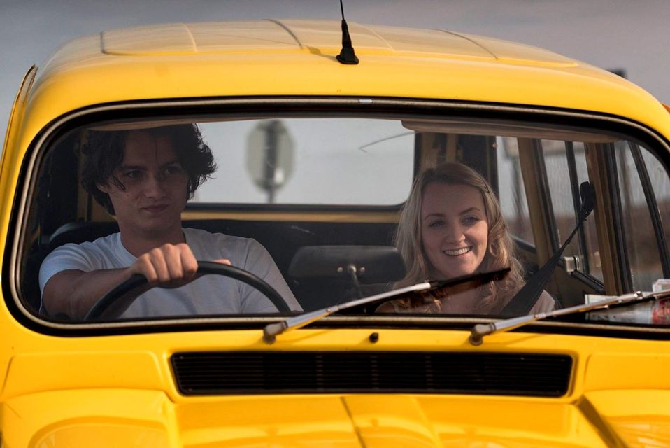 George Webster and Evanna Lynch hit the road in 'My Name is Emily'.