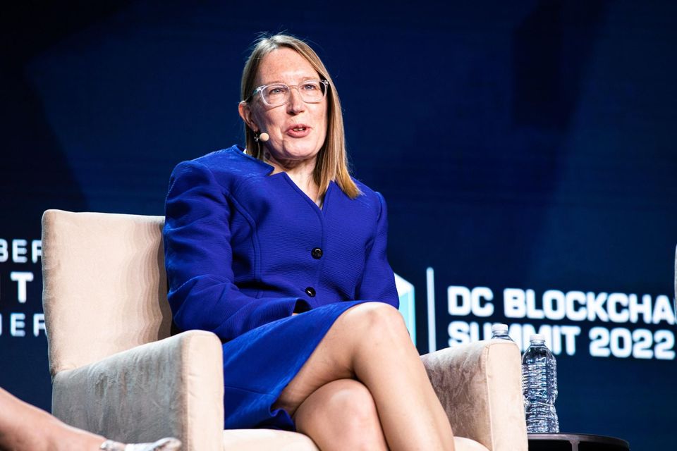 Hester Peirce is a commissioner at the US Securities and Exchange Commission. Photo: Valerie Plesch/Bloomberg
