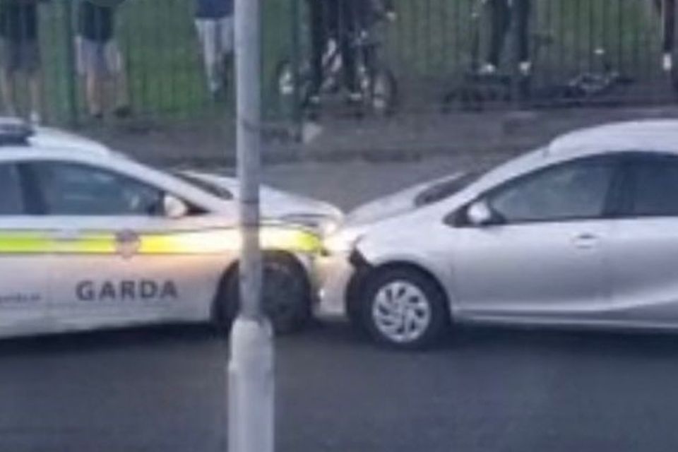 Videos of the Ballyfermot incident were shared widely on social media