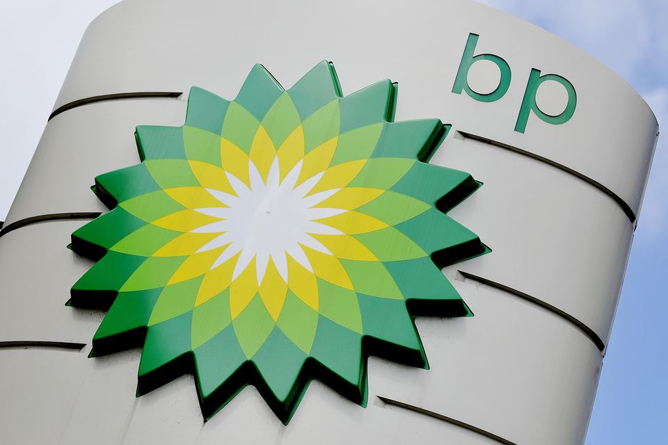 The FTSE 100 index was boosted by BP’s strong results (PA)
