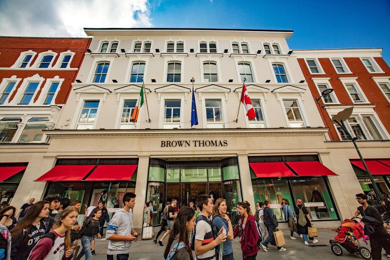 Brown Thomas, luxury Department Store on Grafton Street, Dublin