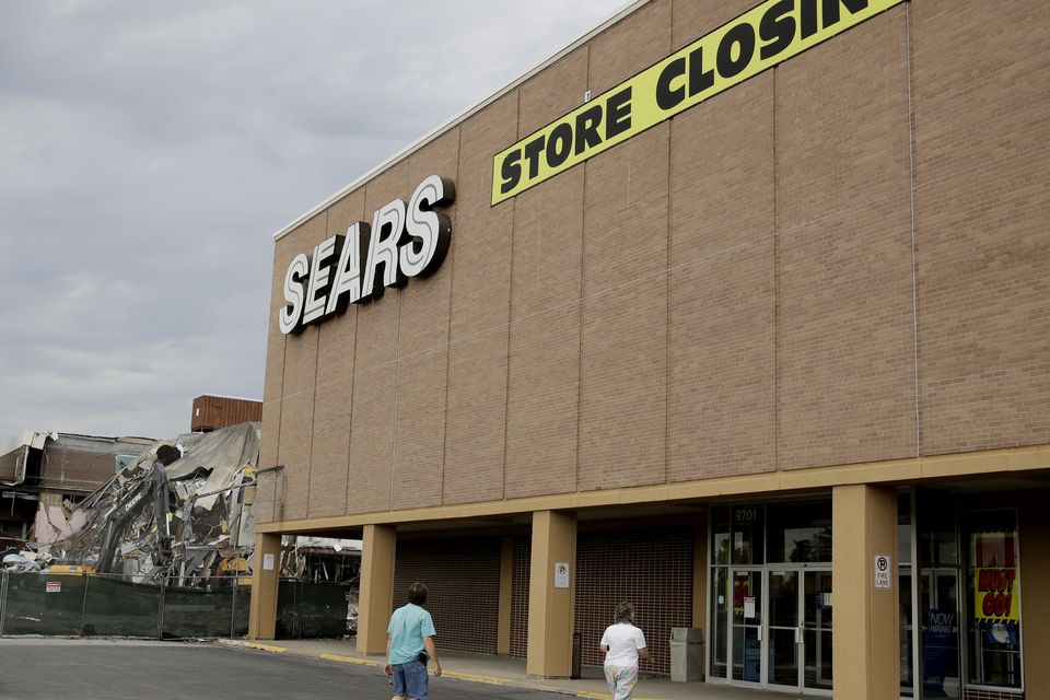 A Sears store scheduled for closure in Overland Park, Kansas (Charlie Riedel/AP)