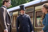 thumbnail: The Holmes siblings: Henry Cavill, Sam Claflin and Millie Bobby Brown in Enola Holmes