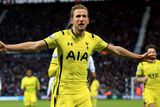 thumbnail: Harry Kane celebrates scoring Tottenham's third goal