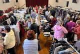 thumbnail: Bargain hunters at The Hall in Fethard on Sea. 