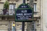 thumbnail: A walkway in the 14th arrondissement in Paris, named for Samuel Beckett. Photo for The Washington Post by Bill Triplett
