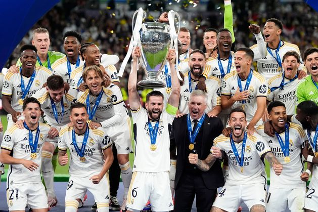 Real Madrid crowned kings of Europe for 15th time after Champions League final win over Dortmund