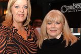 thumbnail: Sharon O'Donoghue and Clare Prendergast at the Dundalk Young Irelands GFC quiz night in Corbett's Bar. Photo: Aidan Dullaghan/Newspics