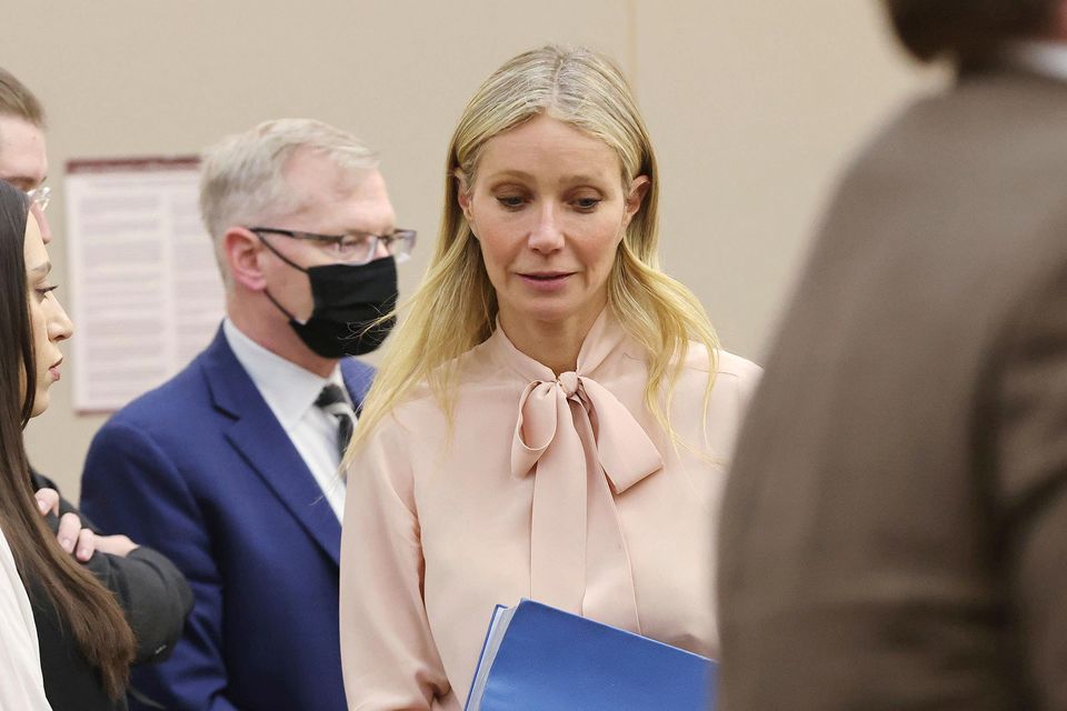 Gwyneth Paltrow’s daughter had ‘never seen her so shaken up’ after ski crash (Jeffrey D Allred/ AP)