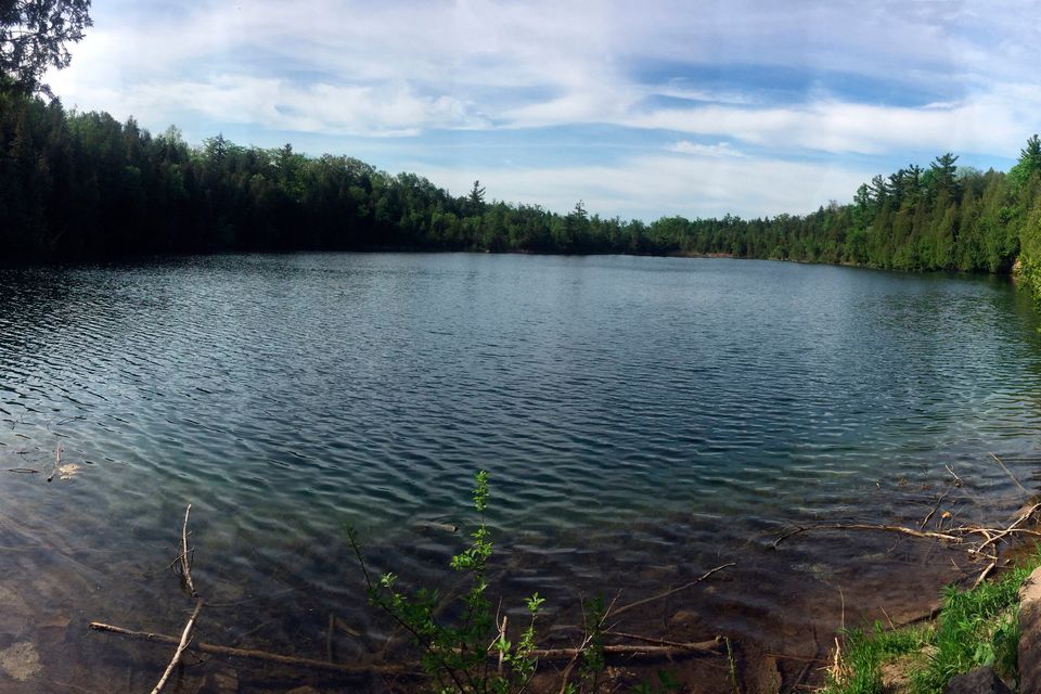 Crawford Lake in Ontario, Canada, where scientists believe is the official birthplace of the Anthropocene epoch. Photo: PA