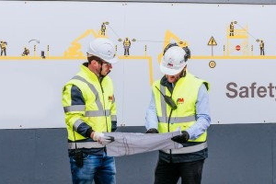 Visits included one to construction firm PM Group, who recently celebrated 25 years in Poland