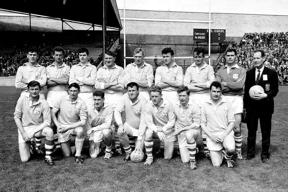 The Dublin All-Ireland winning team of 1963, with Pascal second from the right in the back row.