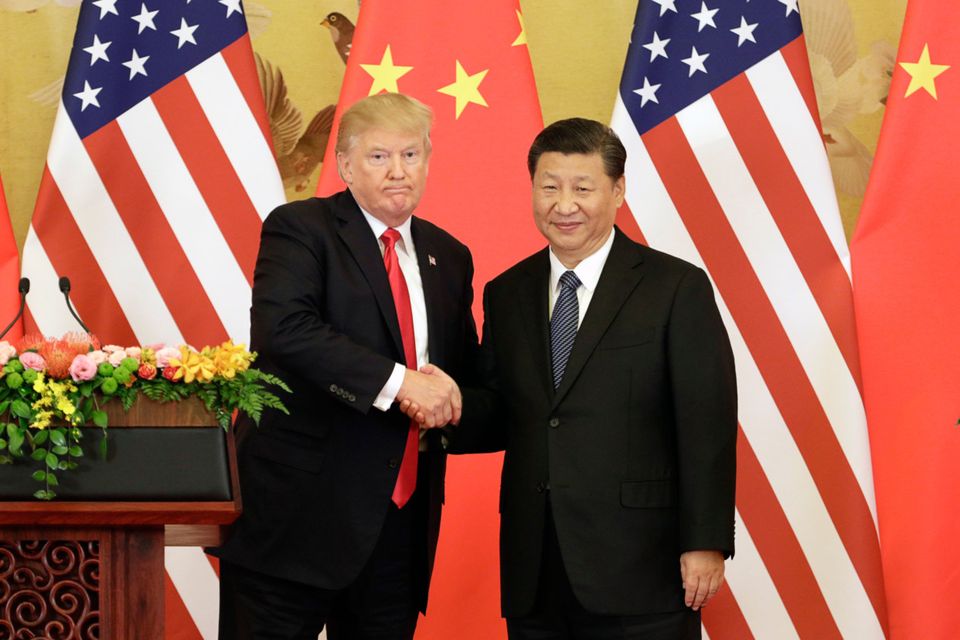 Relations have soured between US President Donald Trump’s administration and that of Chinese President Xi Jinping since they met in Beijing last year, sparking fears of an all-out trade war. Photo: Bloomberg