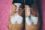 thumbnail: The groom's footwear