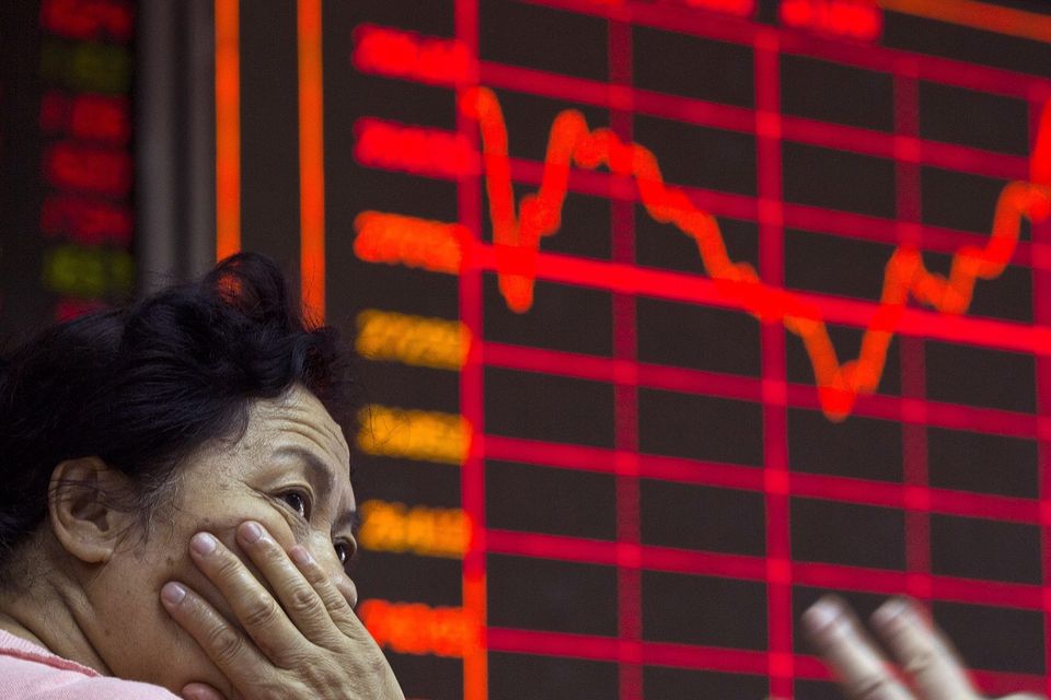 China's the Shanghai Composite Index lost 1.3%. (AP)