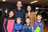 thumbnail: Pictured at the Gorey Ballygarrett CCE Junior Feis in St Joseph's School, Gorey on Sunday were Hannah, Ailbhe, Padraig, Paula, PJ and Billy Darcy. Pic: Jim Campbell