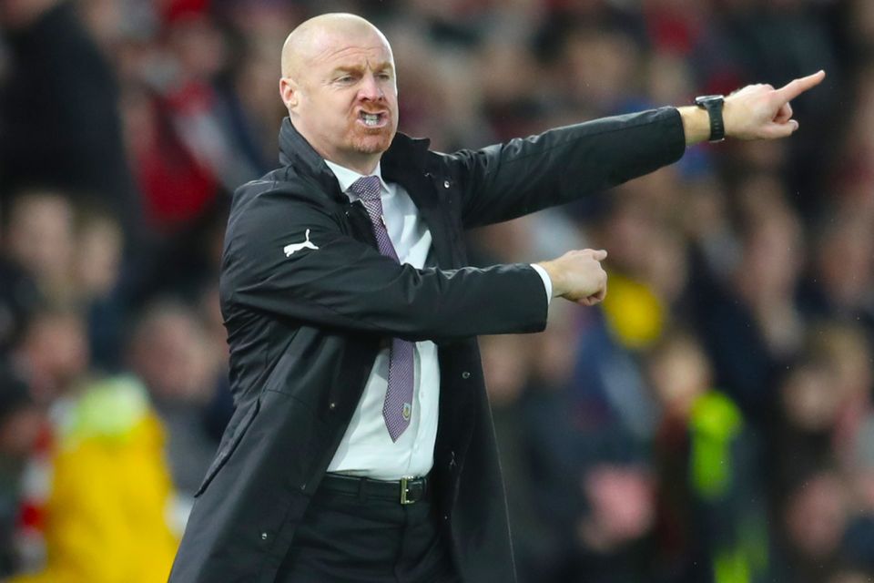 Sean Dyche's Burnley are flying high in the Premier League