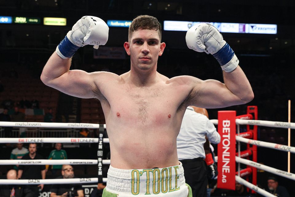 Thomas O'Toole won his first professional title in the US last night