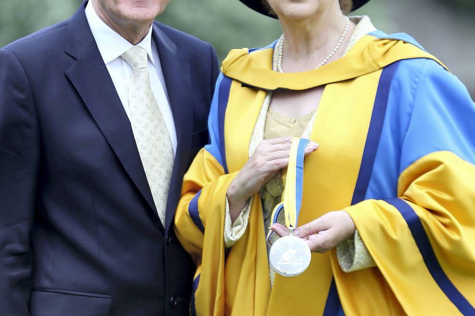 Mary McAleese with her husband Martin. Photo: Jason Clarke Photography