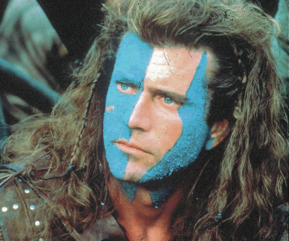 Silver Fox Photography - Mel Gibson's blue face paint in Braveheart is a  nod to the Pictish tradition of body-paint - but the real Picts fought  stark naked, and there are records