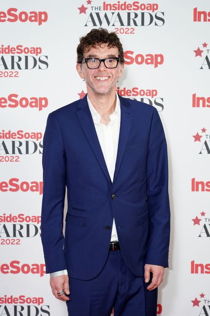 Mark Charnock at the Inside Soap Awards (Ian West/PA)
