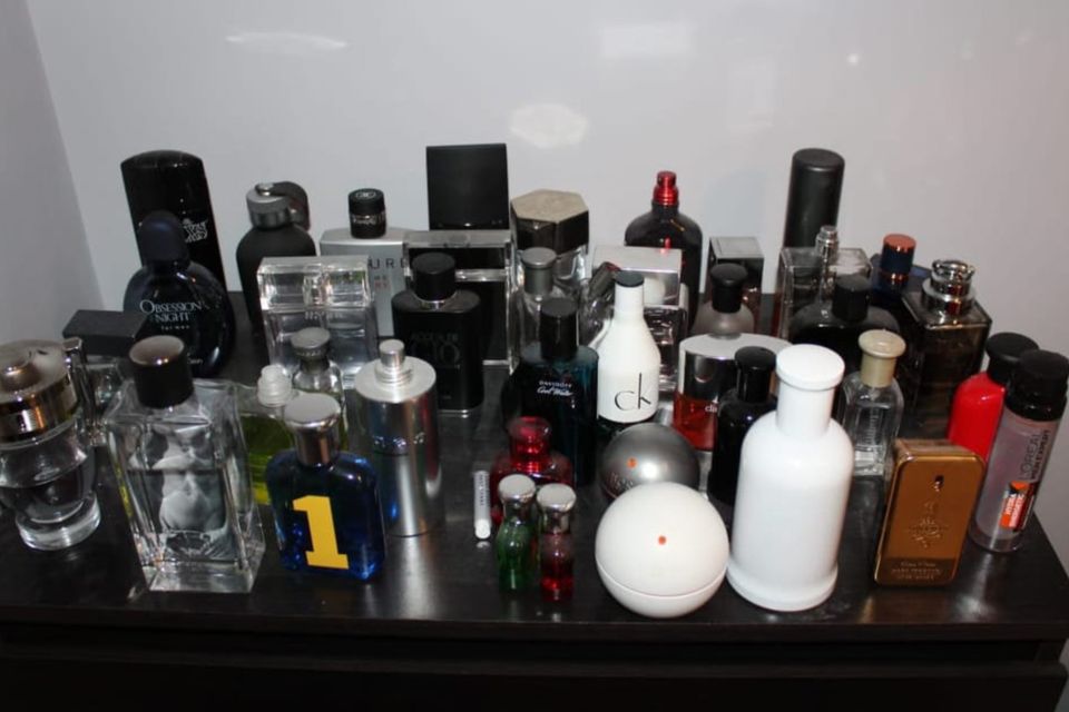 CAB officers found 40 aftershave bottles